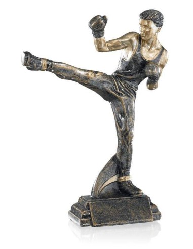 Résine boxe fran¡aise hauteur 27cm 