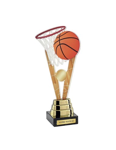 Trophée basket 24cm 