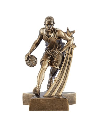 Trophée résine Joueur de Basket hauteur 20 cm 