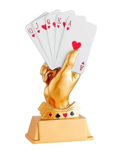 Trophée carte a jouer | Récompense de Qualité | RS0516