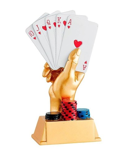 Achetez La Récompense Parfaite : Trophée Poker - Rs0517