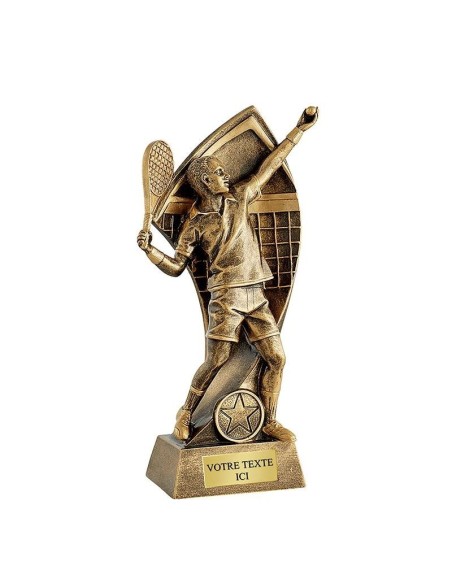 Trophée tennis masculin | Récompense de Qualité | RS3421