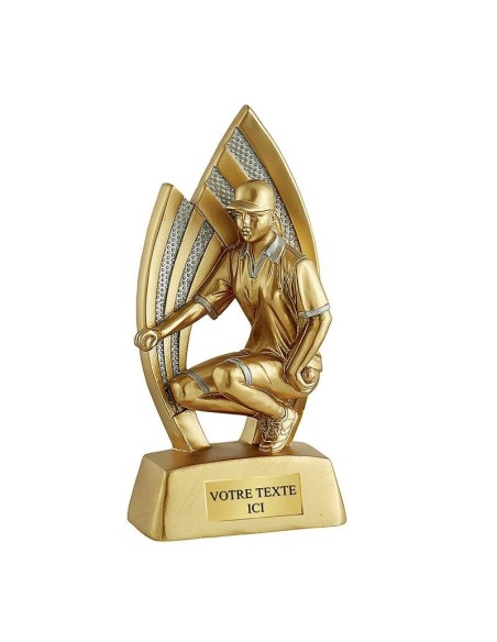 Trophée pétanque feminin | Récompense de Qualité | RS3432