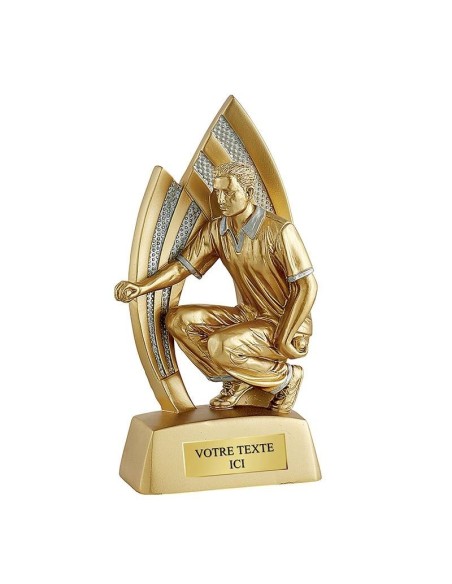 Trophée pétanque masculin | Récompense de Qualité | RS3433