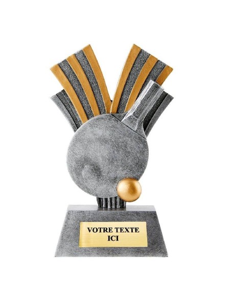 Trophée tennis de table | Récompense de Qualité | RS3558