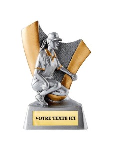 Trophée pétanque feminin | Récompense de Qualité | RS3560
