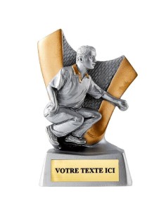 Trophée pétanque masculin | Récompense de Qualité | RS3561
