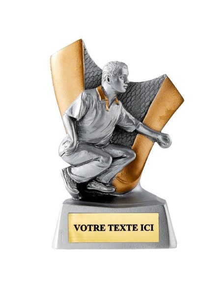 Trophée pétanque masculin | Récompense de Qualité | RS3561