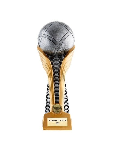 Trophée en résine Trophée en résine Pétanque hauteur 29 cm 