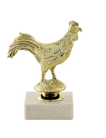 Trophée sujet coq | Récompense de Qualité | SJ002-MSJ