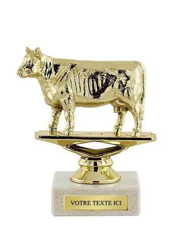 Achetez La Récompense Parfaite : Trophée Sujet Abs Or Vache - Sj005-Msj