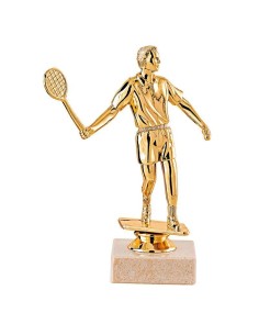 Trophée sujet abs or badminton | Récompense de Qualité | SJ007-MSJ
