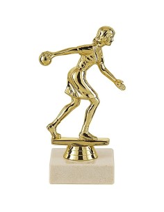 Trophée sujet abs bowling feminin or | Récompense de Qualité | SJ015-MSJ