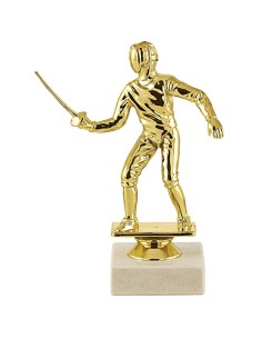 Trophée sujet abs or escrime | Récompense de Qualité | SJ026-MSJ