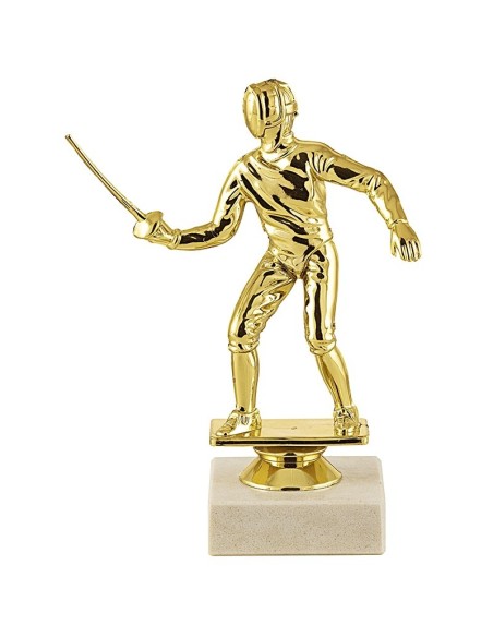 Trophée sujet abs or escrime | Récompense de Qualité | SJ026-MSJ