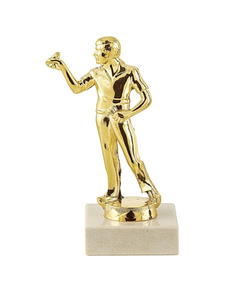 Trophée sujet metal or flechette | Récompense de Qualité | SJ028-MSJ