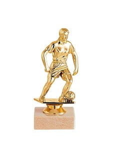 Trophée sujet abs or foot feminin | Récompense de Qualité | SJ029-MSJ