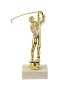 Trophée sujet abs or golf masculin | Récompense de Qualité | SJ033-MSJ