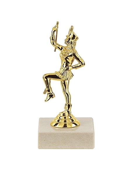 Trophée sujet abs majorette or | Récompense de Qualité | SJ044-MSJ