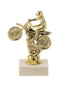 Trophée sujet abs or moto cross | Récompense de Qualité | SJ045-MSJ