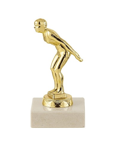 Trophée sujet metal or natation feminin | Récompense de Qualité !