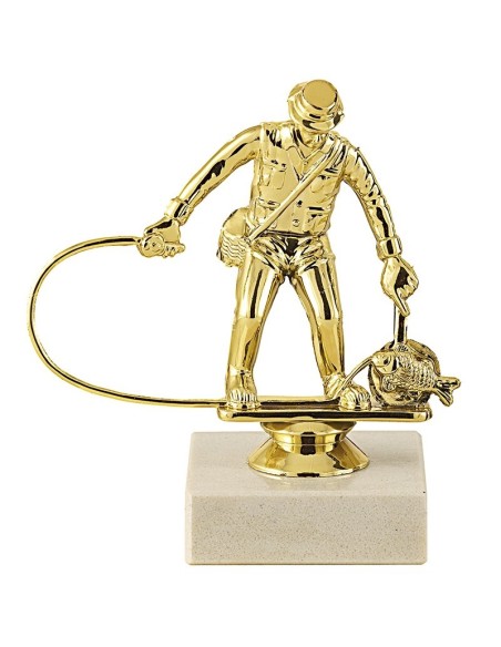 Trophée sujet abs or peche | Récompense de Qualité | SJ053-MSJ