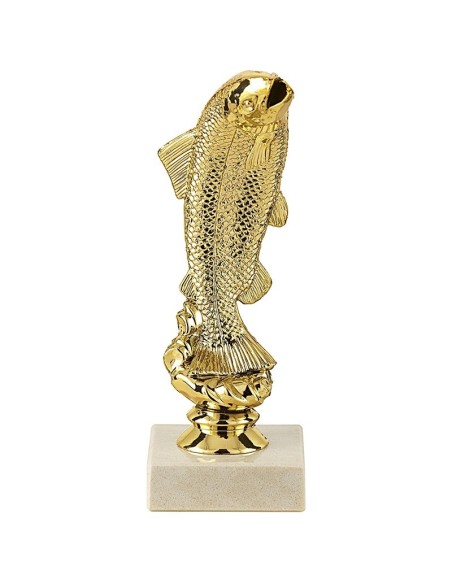 Trophée sujet abs or poisson | Récompense de Qualité | SJ054-MSJ
