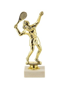 Trophée sujet abs or tennis feminin | Récompense de Qualité | SJ060-MSJ