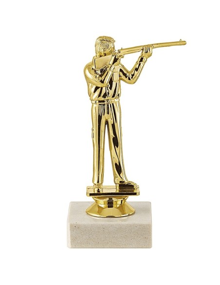 Trophée sujet abs or tir fusil | Récompense de Qualité | SJ064-MSJ