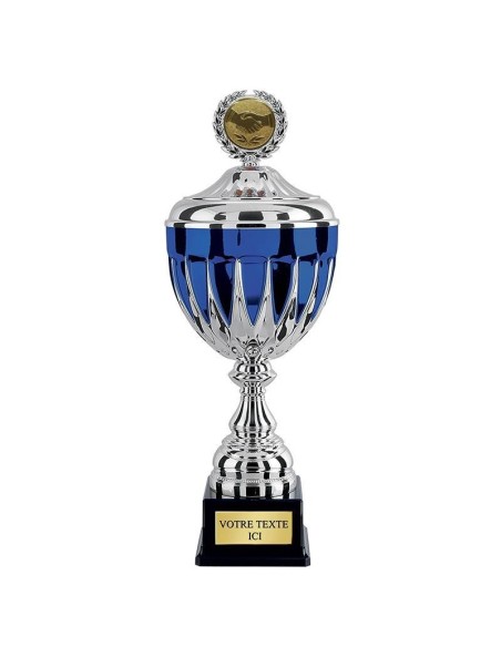 Coupe avec couvercle argent / bleu | Récompense de Qualité | CP4286AV