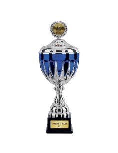 Coupe avec couvercle argent / bleu | Récompense de Qualité | CP4286CV