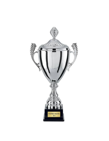 Coupe argent avec couvercle | Récompense de Qualité | CP4289AV