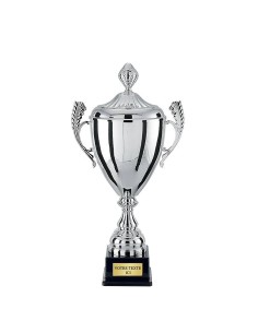 Coupe argent avec couvercle | Récompense de Qualité | CP4289CV