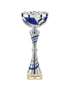 Coupe argent/bleu | Récompense de Qualité | CP4239C