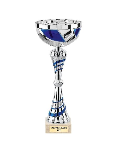 Coupe argent/bleu | Récompense de Qualité | CP4239C