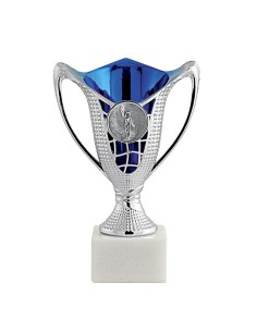 Coupe abs argent / bleu | lot de 12 | Récompense de Qualité | CP4202C