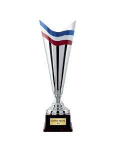 Coupe argent 100% metal | Récompense de Qualité | CP4301B
