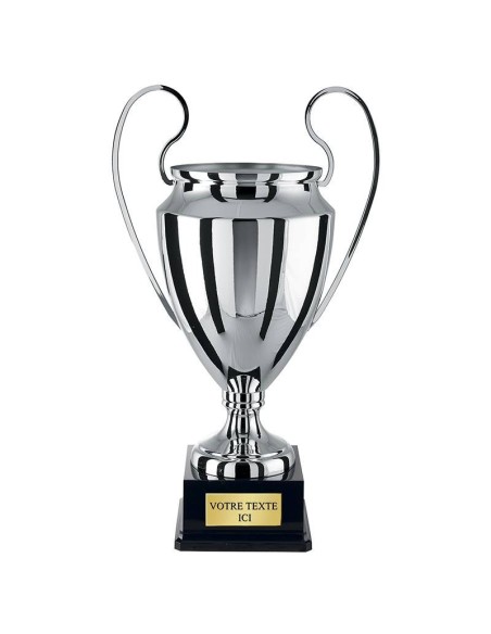 Coupe argent 100% metal | Récompense de Qualité | CP4319C