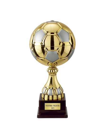 Trophée Coupe, Avec Un Ballon De Football Américain Au Sommet