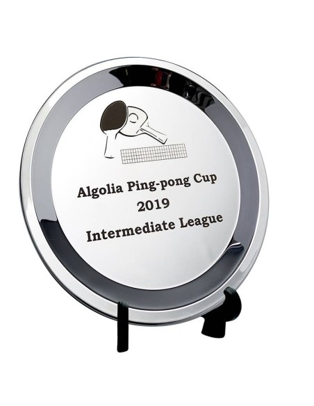 Trophée assiette metal | Récompense de Qualité | PX4072A