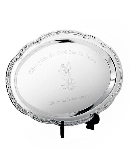 Trophée plateau metal | Récompense de Qualité | PX4060A