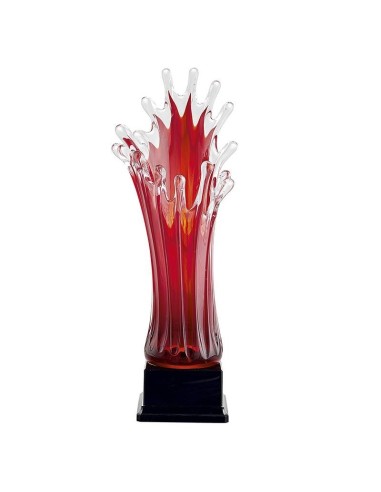 Vase en verre hauteur 50cm 