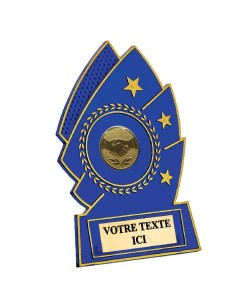 Trophée abs bleu | Récompense de Qualité | TP4816B