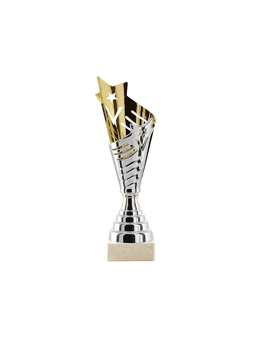 Trophée d'or Coupe Trophées en plastique Coupes Trophées du