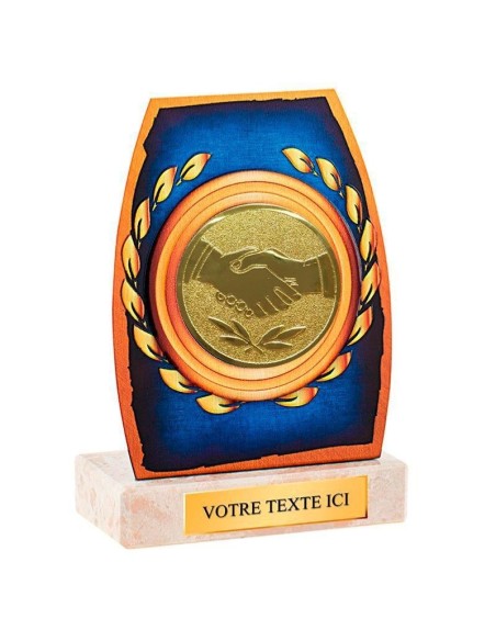 Trophée porte centre | Récompense de Qualité | TM4840A