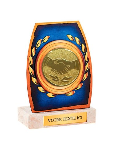 Trophée porte centre hauteur 10cm 