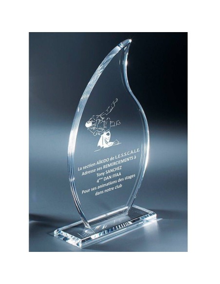 Trophée en Plexi | Design Moderne | PL056C