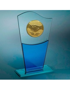 Trophée en Verre | Élégance et Distinction | TV4027C