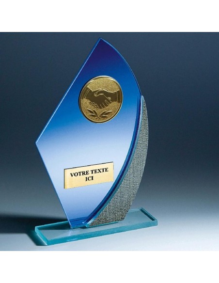 Trophée en Verre | Élégance et Distinction | TV4052C