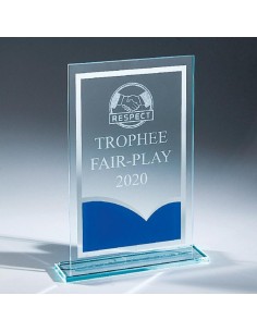 Trophée en Verre | Élégance et Distinction | TV4057C